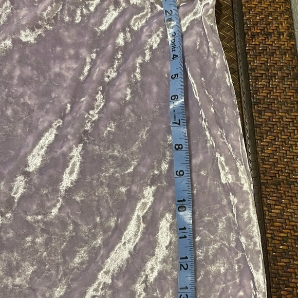 Mini Skirt Set - Forever 21 Cropped Cami Tank Top & Mini Skirt Set Lavender Sz S - Picture 9 of 16